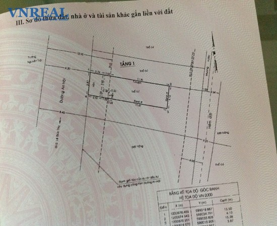 ban dat mat tien duong an hoi phuong 15 quan go vap 4x15