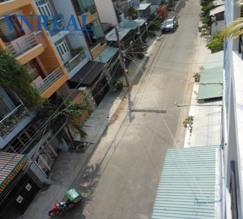 ban nha hem xe hoi duong 61 le van tho  phuong 14 go vap 4x17