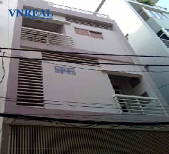 ban nha quan phu nhuan hem xe hoi huynh van banh dt 42x10m