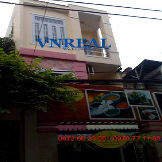 ban nha quan phu nhuan hem xe hoi le van sy dt 51x18m