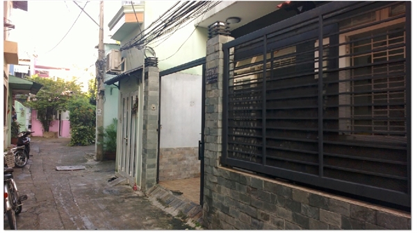 ban nha quan binh thanh hem 3m le quang dinh  p 5 58 x 53m  nha chu l nguoc 62m   1 tret 4 lau 