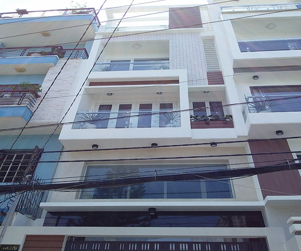 ban nha mat tien hem 8m duong le quang dinh p11 bt  4 1x12m tret   lung   2 lau nha moi huong nam gia 7 85 ty