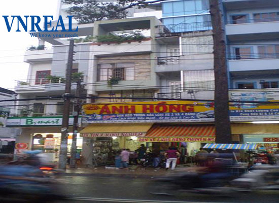 ban nha quan 10 mat tien duong nguyen chi thanhdt 33x17  1 lung 2 lau