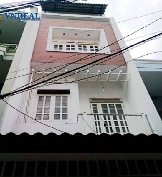 ban nha quan binh thanh hem xe hoi ngo duc ke 38 x 16m 3 lau