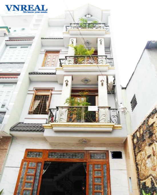 ban nha quan binh thanh hem xe hoi no trang long 43 x 22m  2 lau