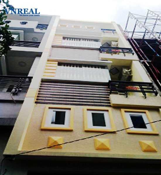 ban nha quan binh thanh  hem 4m nguyen van dau 4 x 13m 4 lau