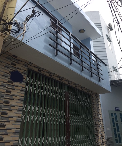 ban nha duong le van tho p 8 q  go vap cach mat duong chinh 20m dt  45x 5m gia  205 ty