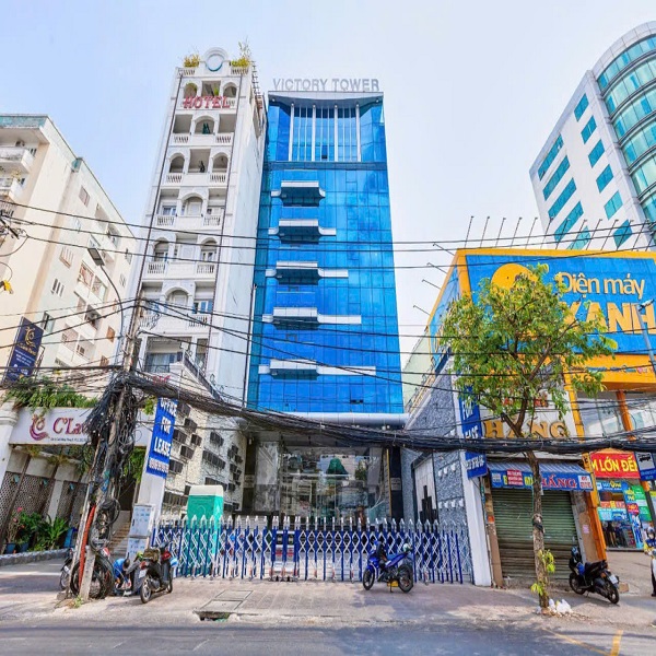 ban toa nha mat tien duong cach mang thang 8 quan 3 dien tich 15  x 36m 2 ham 10 tang gia ban 450 ty
